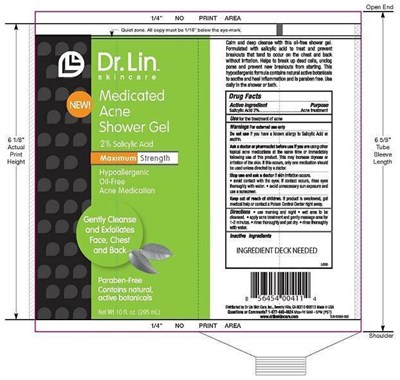 Acne Body Wash 2-SA Gel_label - Acne Body Wash 2 SA Gel label